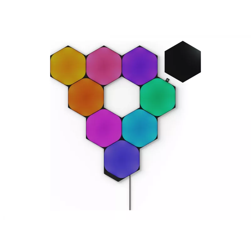 Smarte Wandleuchte Nanoleaf NL42-0102HX-9PK