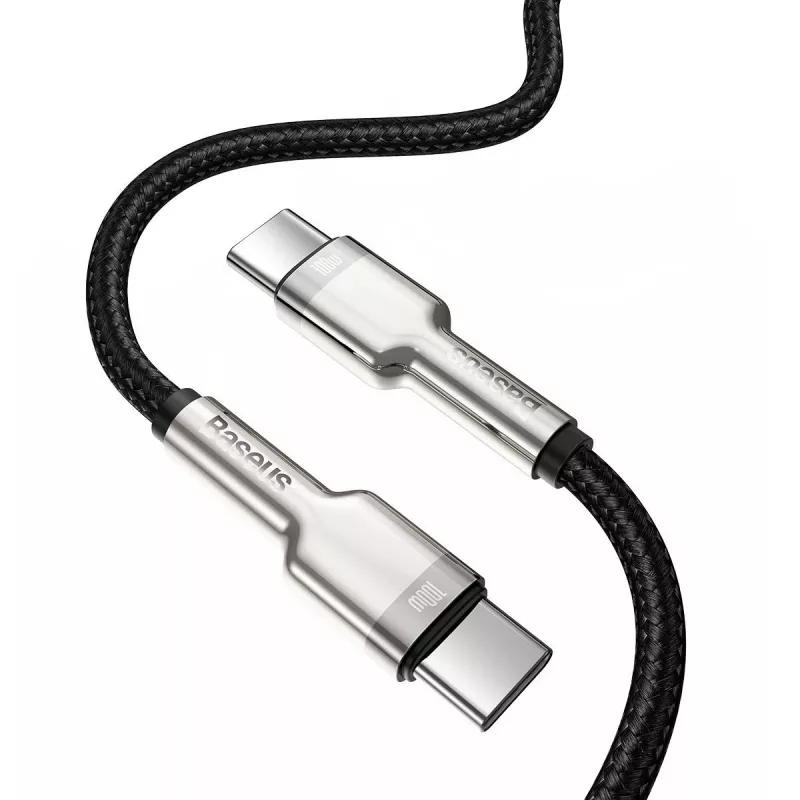 USB-C-auf-USB-C-Kabel Baseus CATJK-C01, USB 3.2 Gen 1, 1 m, Schwarz