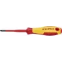 Knipex VDE Plus-/Minus-Schraubendreher, Größe PZ 1, Klingenlänge: 80 mm (98 25 01 SLS)
