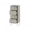 Cama 4S TRESSE Kommode 50x40x125 Kaschmir matt