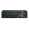 Kabellose Full-Size-Tastatur Logitech Master MX Keys S — Graphite, Bluetooth & 2,4 GHz (Nano), USB-C wiederaufladbar, hintergrundbeleuchtet, QWERTY US International