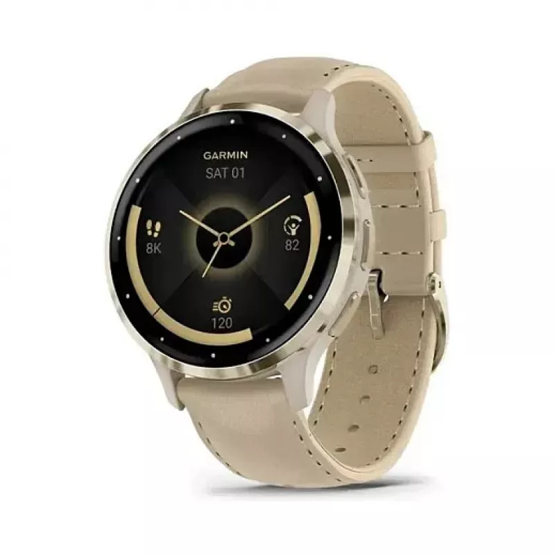 Garmin Venu 3S 41mm, french gray/softgold