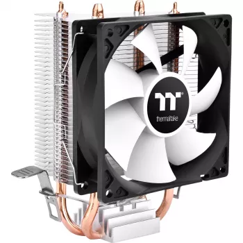 Thermaltake Contac 9 SE Prozessor Luftkühler 9,2 cm Schwarz. Weiß