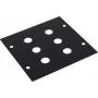 Omnitronic Modul 2HE Panel mit 6x Klinkenbuchsen, 88×88 mm