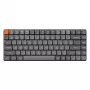 Keychron K3 Max Tastatur Universal USB RF Wireless Bluetooth Grau 75%
