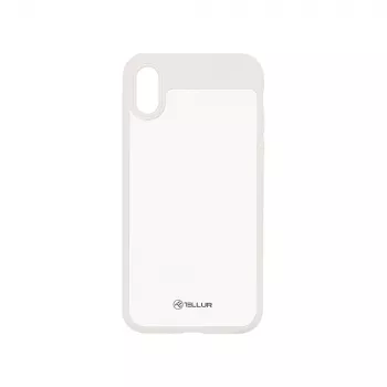 Cover Tellur iPhone X TLL121633 14,7 cm (5,8 Zoll) Transparent Weiß