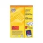 Avery - Ordnerrückenschilder (File Folder Labels) - Rot - 70 x 37 mm - 2400 Etiketten (100 Blatt x 24) (3448)