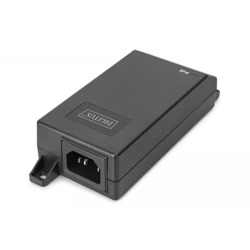 Digitus Gigabit Ethernet PoE+ Injector 802.3at 30 W Schwarz