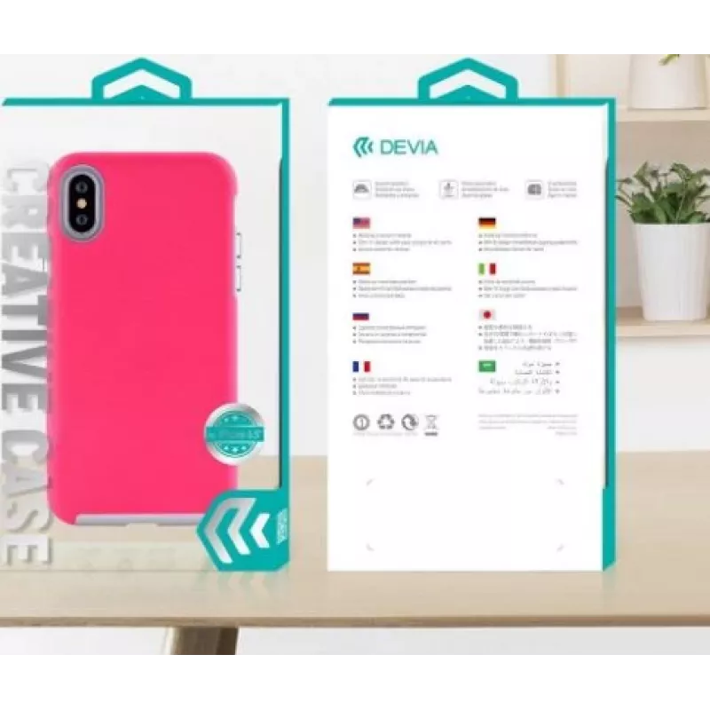 Schutzhülle Devia KimKong Series für iPhone XS Max 6,5, Rosenrot