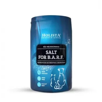 HOLISTA Salz für B.A.R.F. - Ergänzungsfuttermittel für Hunde und Katzen - 400g