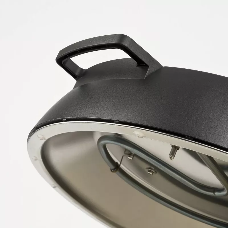 Pizzaofen G3FERRARI Pummarola — elektrischer Tischbackofen, 1200 W, max. Ø 28–31 cm, Steinbackfläche, schwarz/silber
