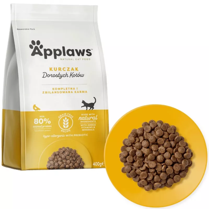 APPLAWS Adult Chicken - Trockenfutter für Katzen - 400g