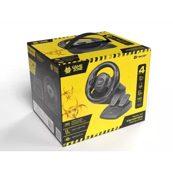 Tracer Rayder 4 in 1 Schwarz Lenkrad PC, PlayStation 4, PlayStation 3, Xbox One