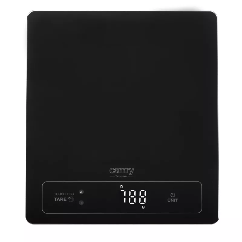 Küchenwaage Camry CR 3175 Maximales Gewicht 15 kg Teilung 1 g Anzeige LED Schwarz