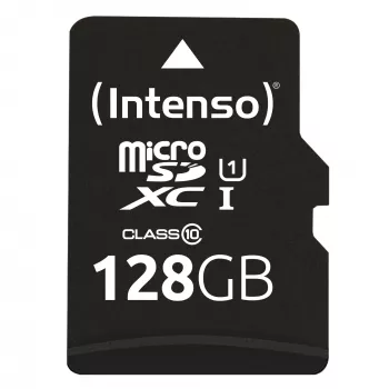 Flash Memory Intenso 128GB microSDXC UHS-I Class 10