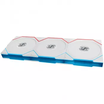 LIAN LI UNI FAN TL Wireless 120 mm ARGB Reverse Blade, 3er-Pack, Weiß
