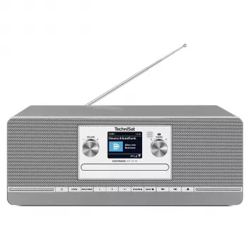TechniSat DIGITRADIO 372 CD IR Internet Analog & digital Anthrazit, Silber