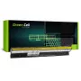 Akku Grün Cell LE46 für Lenovo IdeaPad Z710 — Li-Ion 14,8V 2200mAh 4-Zellen, schwarz