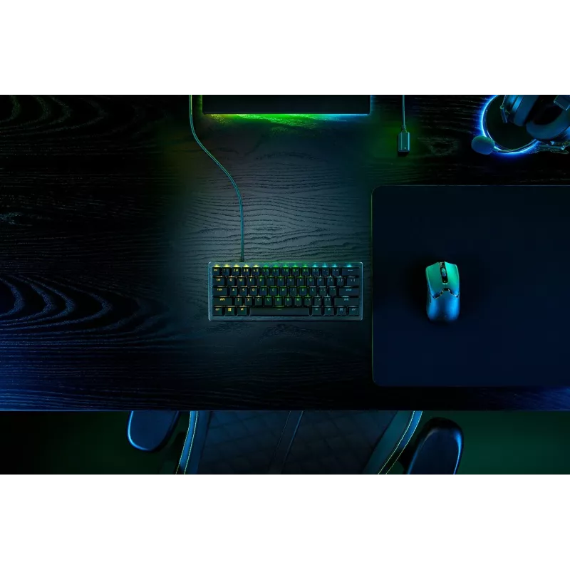 Razer Huntsman V3 Pro Mini Tastatur Gaming USB QWERTZ Deutsch Schwarz
