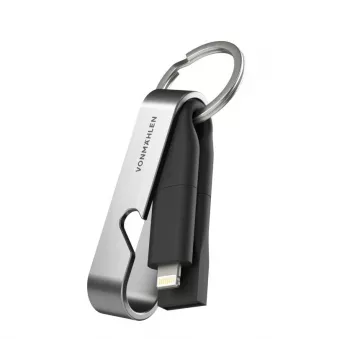 Vonmählen High Six USB C Schwarz, Edelstahl