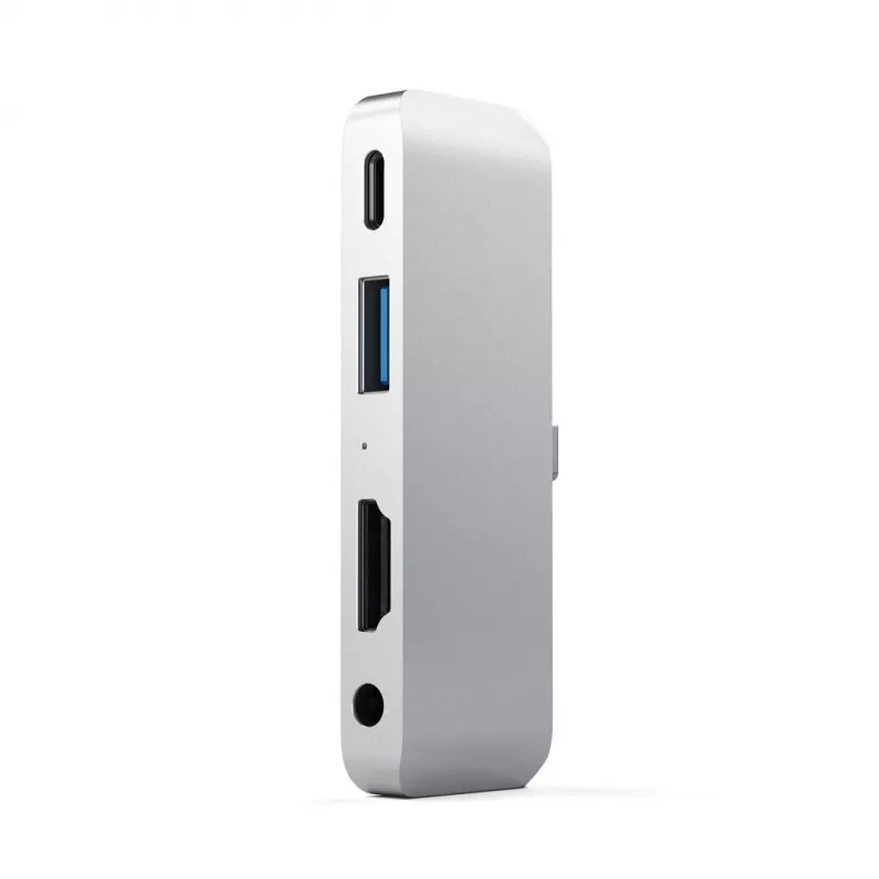 Satechi Aluminum USB-C Hub für iPad Pro Silber