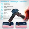 Massagepistole Extralink MSG-01-PRO 3800 U/min 6 Aufsätze