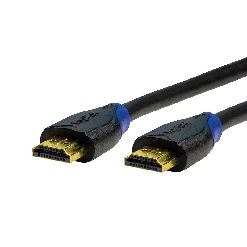 LogiLink CH0062 HDMI-Kabel 2 M Schwarz 4K UHD Audio Return Ch Gold P