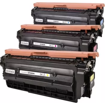 Renkforce Toner ersetzt HP 201X, CF253XM kompatibel Kombi-Pack Cyan, Magenta, Gelb 2300 Seiten RF-Toner-HP201XDCMY RF-6922872 (RF-6922872)