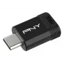 USB-Stick PNY Elite-X 256 GB USB Type-C 3.2 Gen 1 (Lesen 200 MB/s, Schreiben 100 MB/s) Schwarz