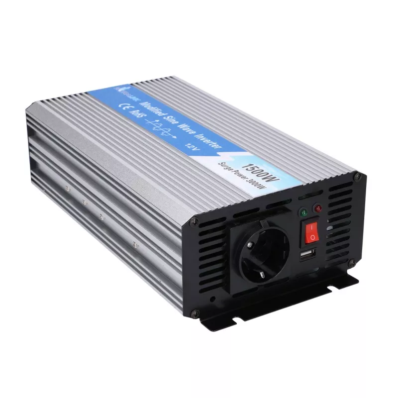 Extralink SPANNUNGSWANDLER 12V - 230V, 1500W, MODIFIZIERTE SINUSWELLE OPIM-1500W