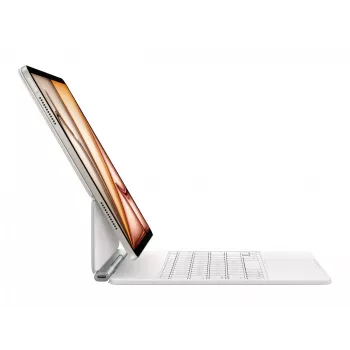 Apple Magic Tastatur QWERTY Englisch Weiß mit Trackpad