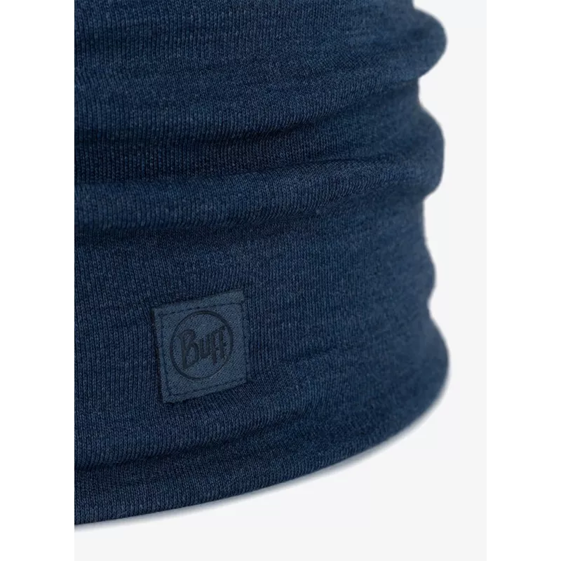 Buff Merinowolle Nacken- und Gesichtswärmer Sling Modell 113018.779.10.00 – schwer, nahtlos, unisex, blau