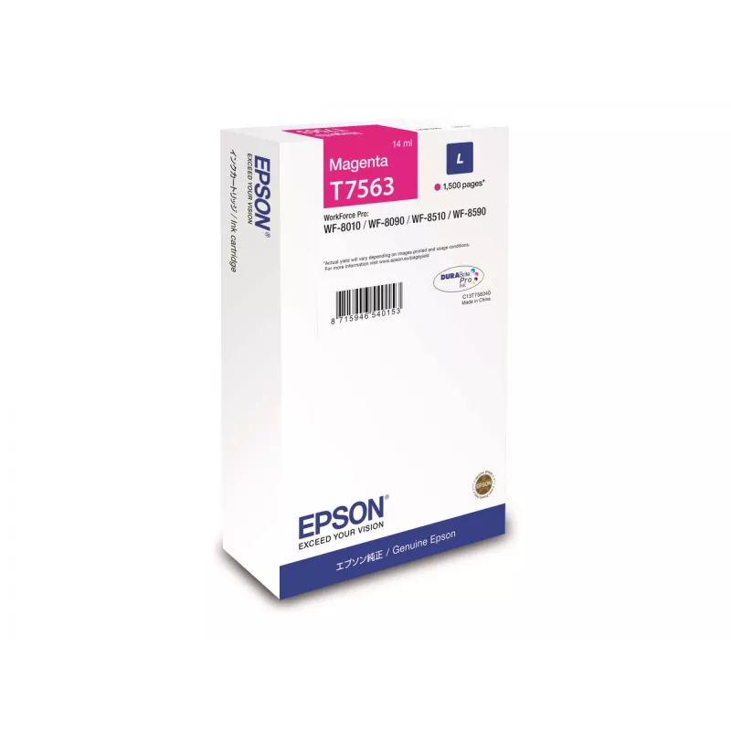 Epson C13T75634N Tintenpatrone 1 Stück Original Standard-Reichweite Magenta