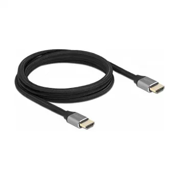 DELOCK Ultra High Speed HDMI-Kabel 48 Gbit/s 8K 60Hz Grau 2m Zertifiziert