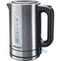 Steba WK 20 Wasserkocher Edelstahl 1,7 l Schwarz – Edelstahl 2200 W (WK 20 Edelstahl)
