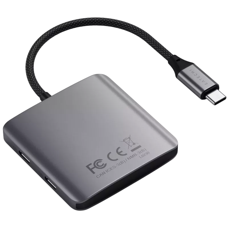 Satechi Hub mit Power Delivery, 4 x USB-C 3.2