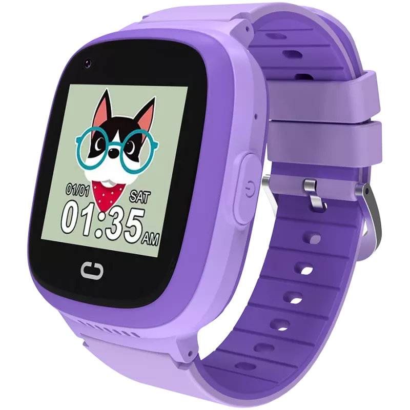 Kinderuhr CANYON Sunny KW-48 Video 4G GPS Spiele&Musik Violett