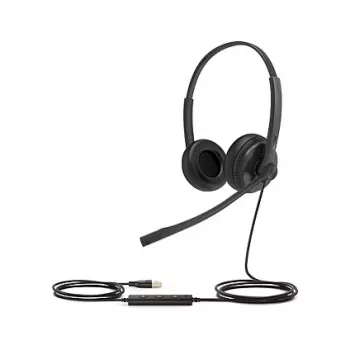 Yealink UH34 SE Lite Dual Teams Headset Kabelgebunden Head-Band Büro/Callcenter USB Typ-C Schwarz