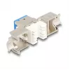 DeLOCK Keystone-Modul 88113 Flach RJ-45 Blau 10 St.