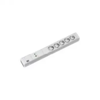 Power Extension Bachmann 333.002 0,44 m 5 AC Outlets Weiß