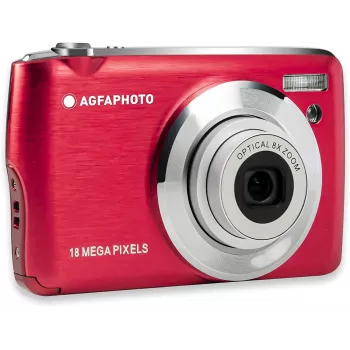 AgfaPhoto Compact Realishot DC8200 1/3.2 Kompaktkamera 18 MP CMOS 4896 x 3672 Pixel Rot (DC8200RD)