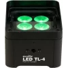 LED-Waschlicht EUROLITE TL-4 QCL RGB+UV — 4-in-1 RGB+UV-LEDs für Bühnen- und Eventbeleuchtung