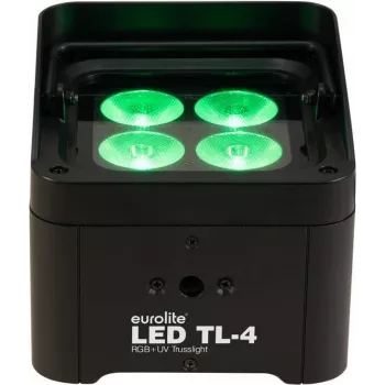 LED-Waschlicht EUROLITE TL-4 QCL RGB+UV — 4-in-1 RGB+UV-LEDs für Bühnen- und Eventbeleuchtung