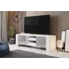 Cama TV-Ständer WEST 42/130/42 weiß/grau glänzend