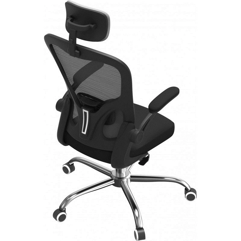 Bürostuhl top e shop DORY SZARY — gepolsterte Sitzfläche, Netzrückenlehne, 650×620 mm, Höhe bis 122 cm