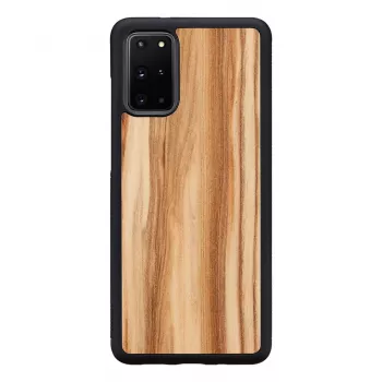 Handyhülle man and wood Galaxy S20+ cappuccinoschwarz – schützende Smartphone-Hülle