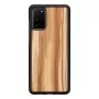 Handyhülle man and wood Galaxy S20+ cappuccinoschwarz – schützende Smartphone-Hülle