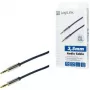 Logilink Audiokabel – 3,5-mm-Miniklinkenstecker Stereo (Stecker) – 5 m – dunkelblau (CA10500)