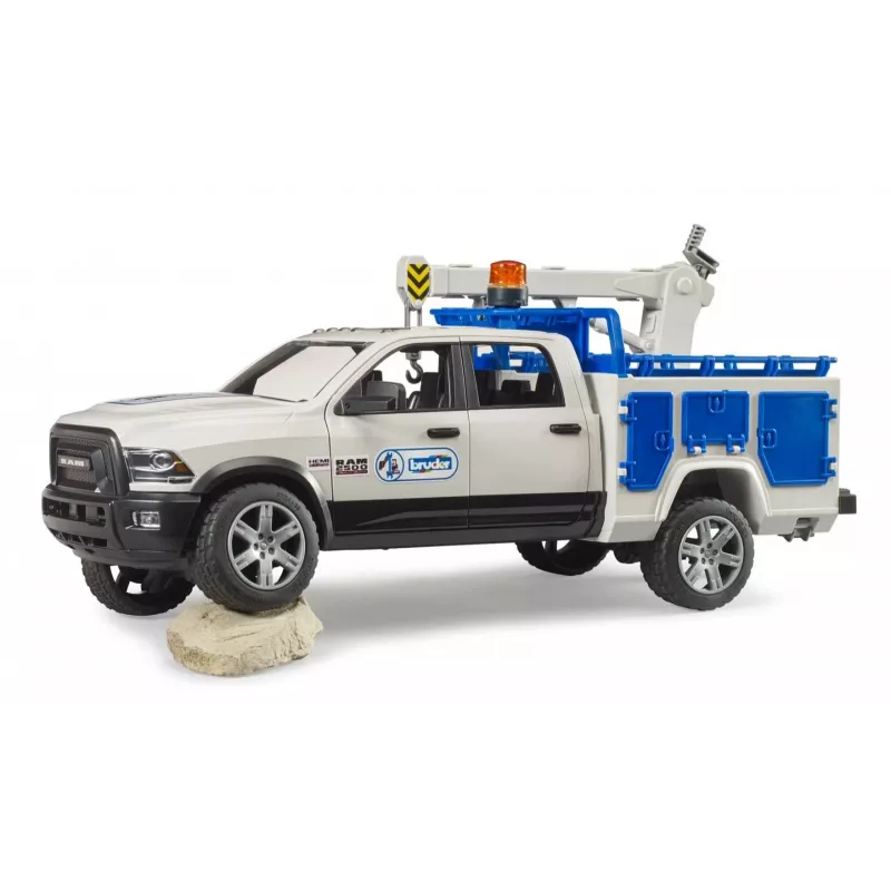Auto Dodge RAM 2500 Service mit Drehlicht und Hahn BRUDER 02509
