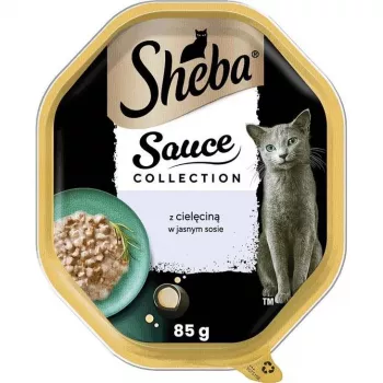 Nassfutterbeutel Sheba Schale Kalb in Sauce 85 g